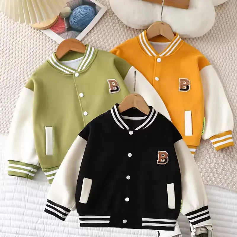 Veste enfant style baseball