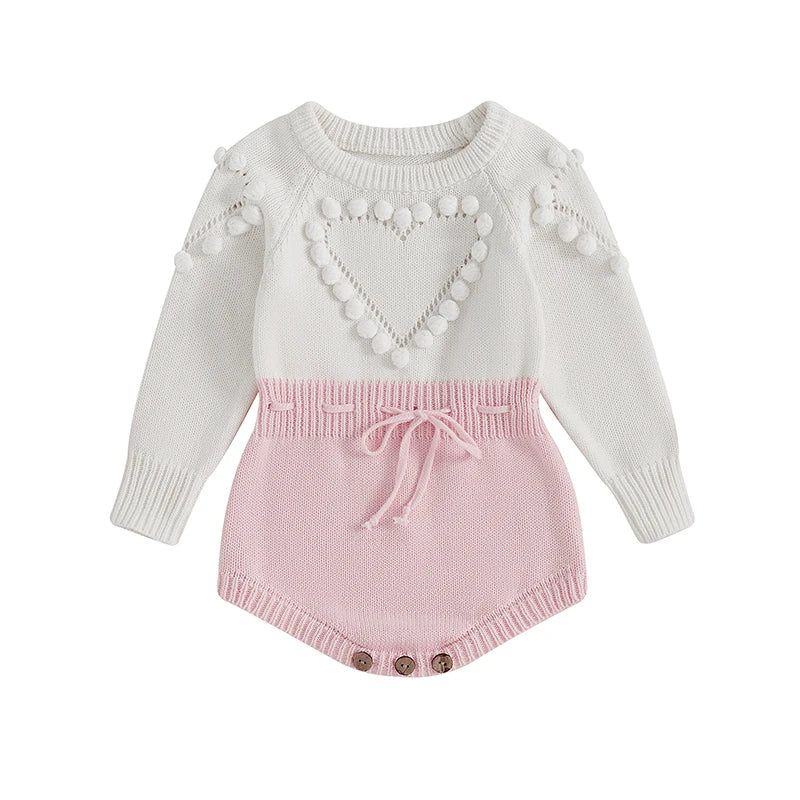 Combinaison fille en laine