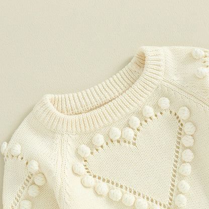 Combinaison fille en laine