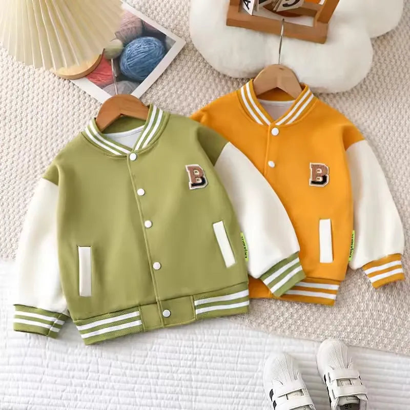 Veste enfant style baseball