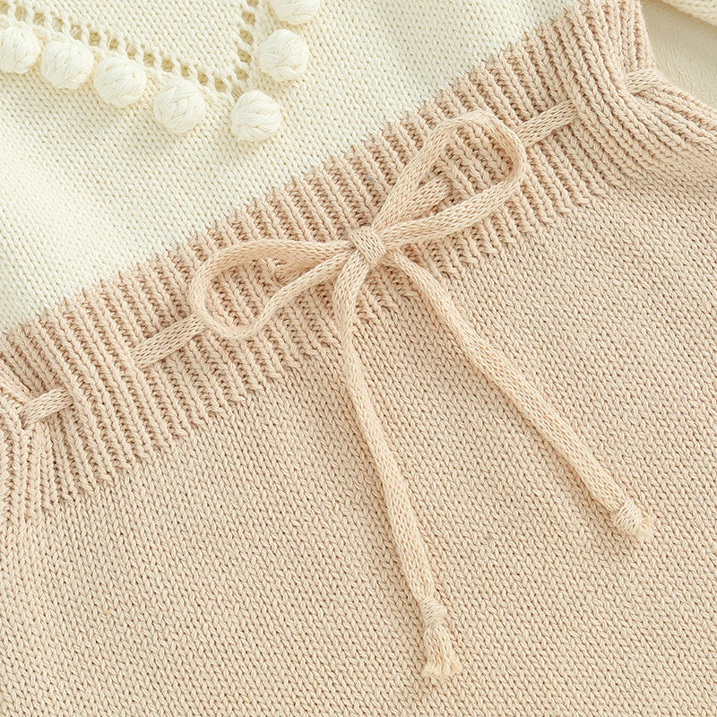 Combinaison fille en laine