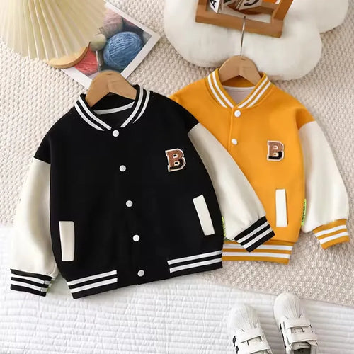 Veste enfant style baseball